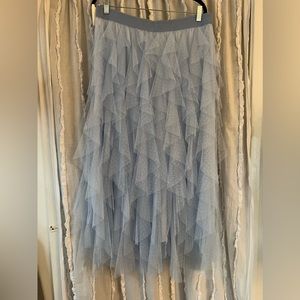 Anthropologie tulle skirt, L, NWT